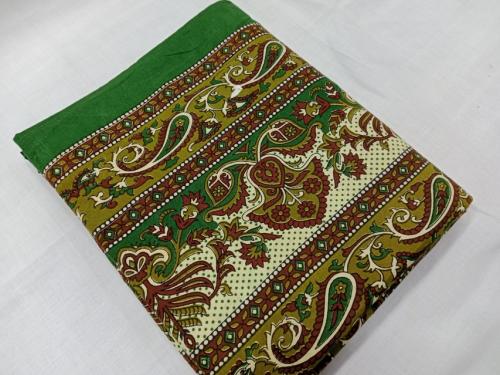 BEDSHEET JAIPUR PRINTED 90X108 2 PILLOW COVER
